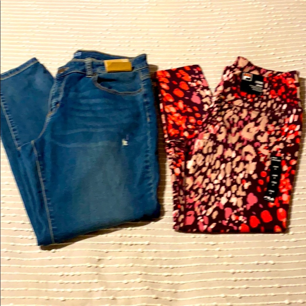 Bundle jeans and leggings plus size
